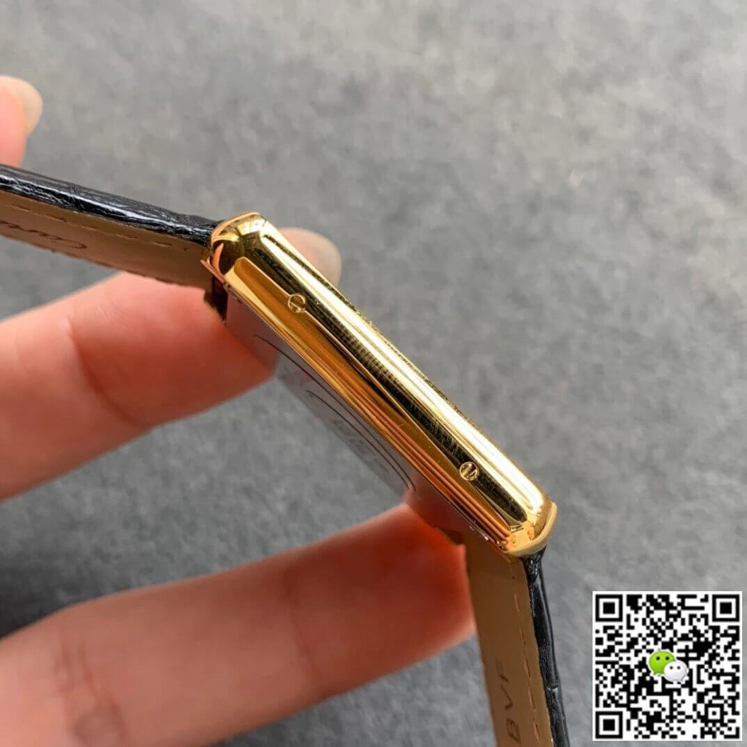 Replica Ca*t1er Tank 1:1 Best Edition K11 Factory V2 Yellow Gold White Dial