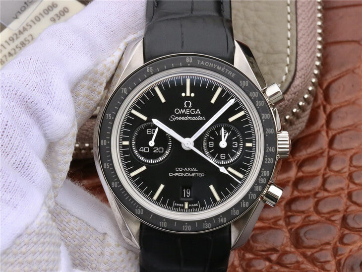 0me*ga Replica Speedmaster 311.33.44.51.01.001 1:1 Best Edition OM Factory Leather Strap