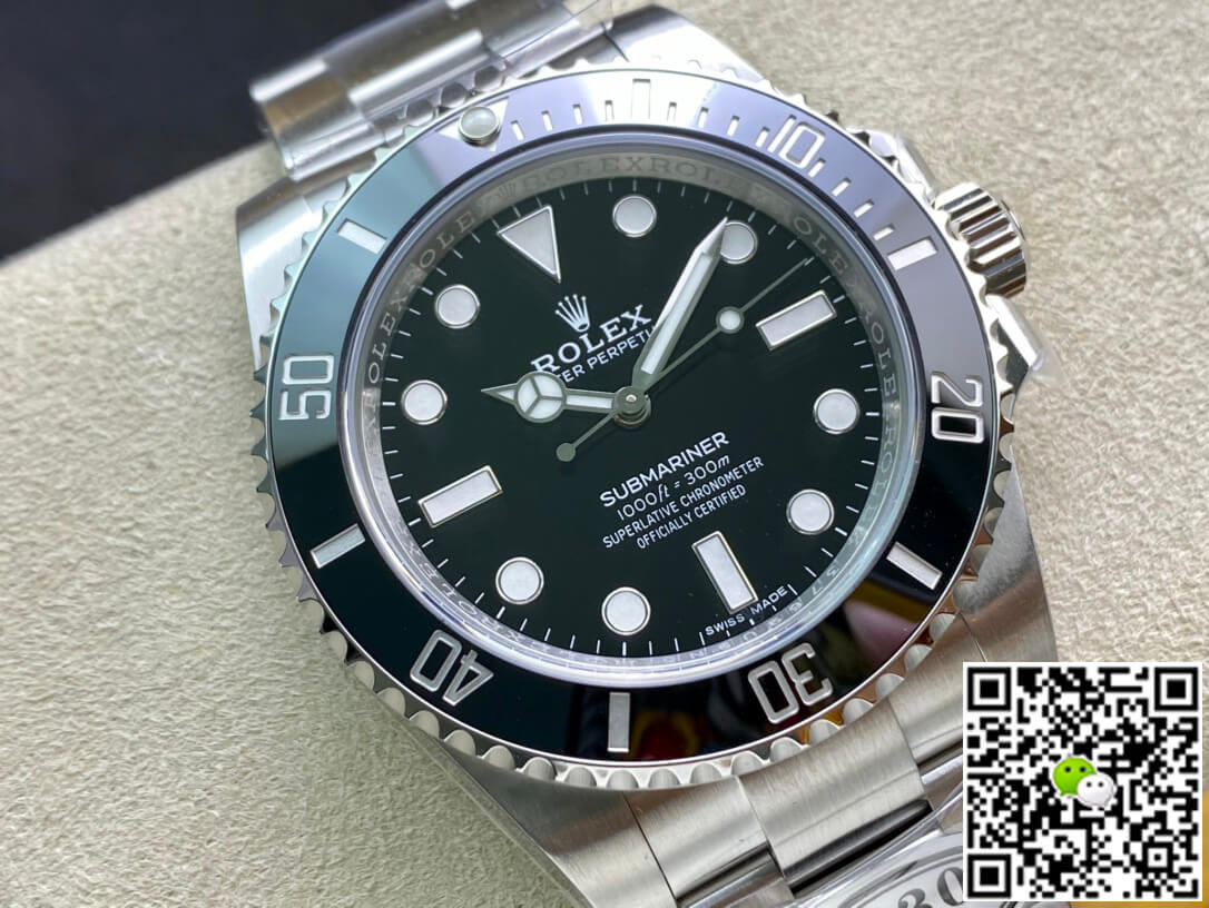 R01ex Submariner Replica 114060-97200 1:1 Best Edition Clean Factory V4 Black Dial