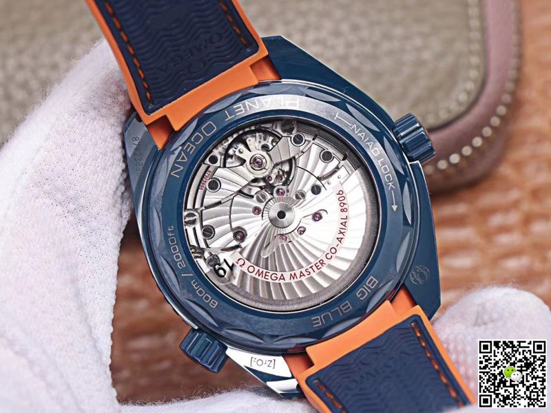 Replica 0me*ga Seamaster 215.92.46.22.03.001 1:1 Best Edition VS Factory Blue Ceramic Swiss ETA8906