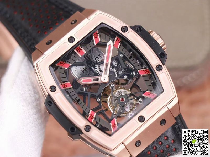 Hublot Replica Masterpiece Tourbillon 906.OX.0123.VR.AES13 1:1 Best Edition JB Factory Skeletonized Dial Swiss HUB 9006