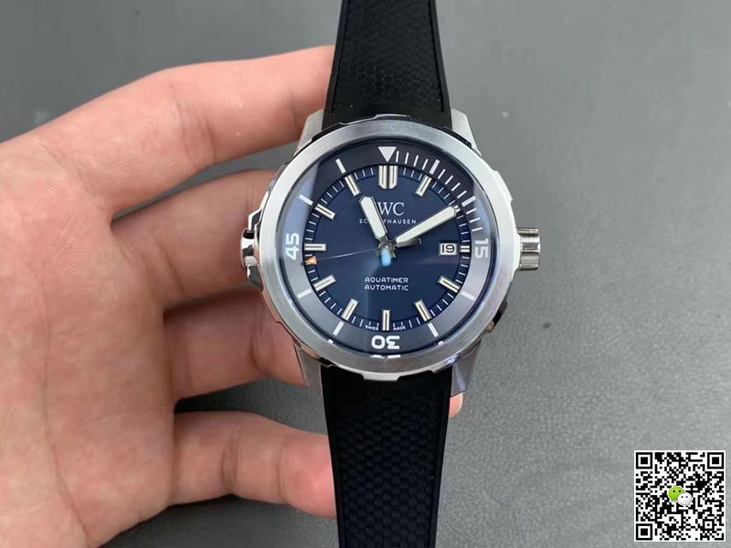Replica IWC Aquatimer IW329005 1:1 Best Edition V6 Factory Blue Dial Swiss ETA9015