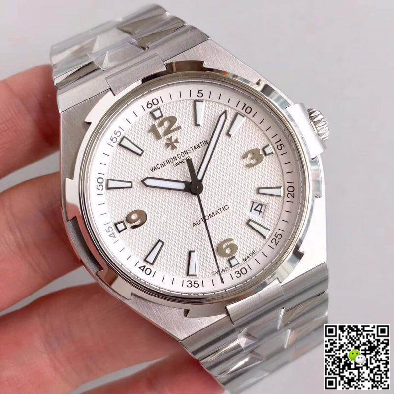 Vacheron C0nstan1n Replica Overseas 47040 JJ Factory 1:1 Best Edition Swiss ETA9015 White Dial