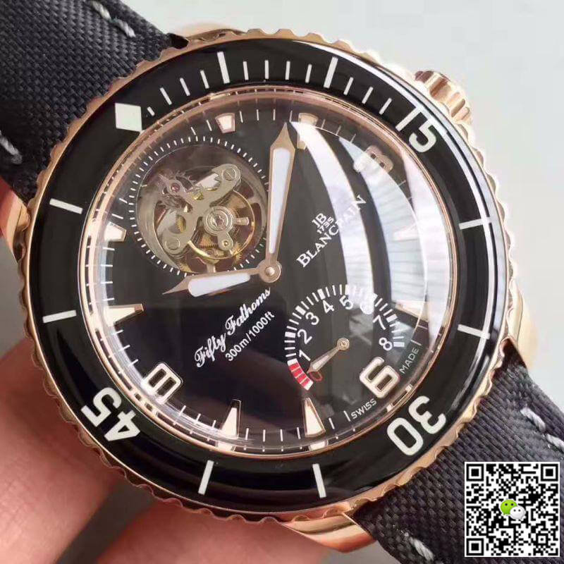 Replica Blancpain Fifty Fathoms Tourbillon 5025-3630-52A 1:1 Best Edition Swiss Tourbillon