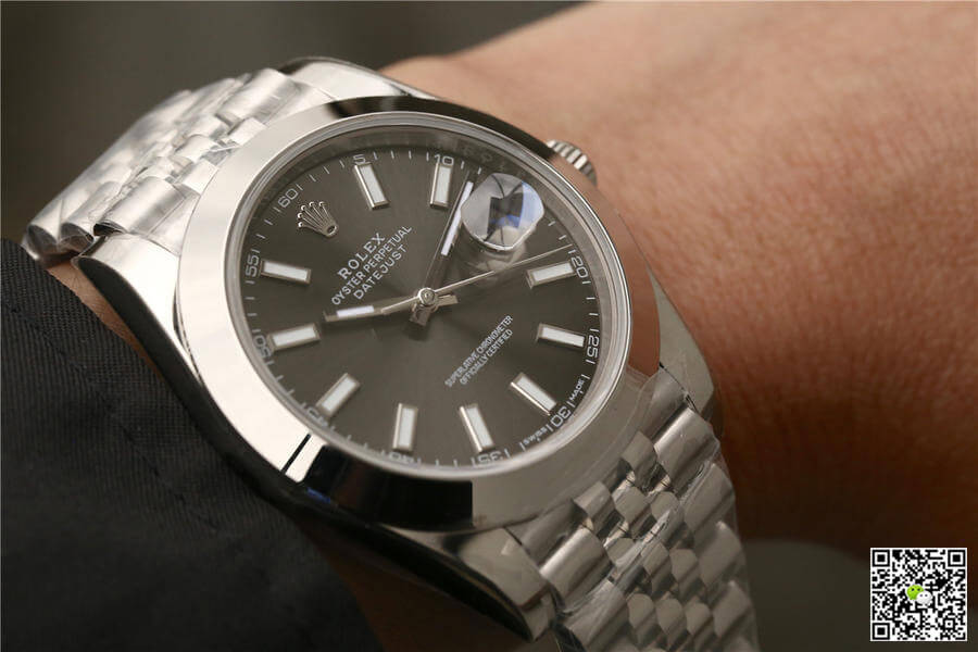 Replica R01ex Datejust M126300-0008 1:1 Best Edition EW Factory Grey Dial