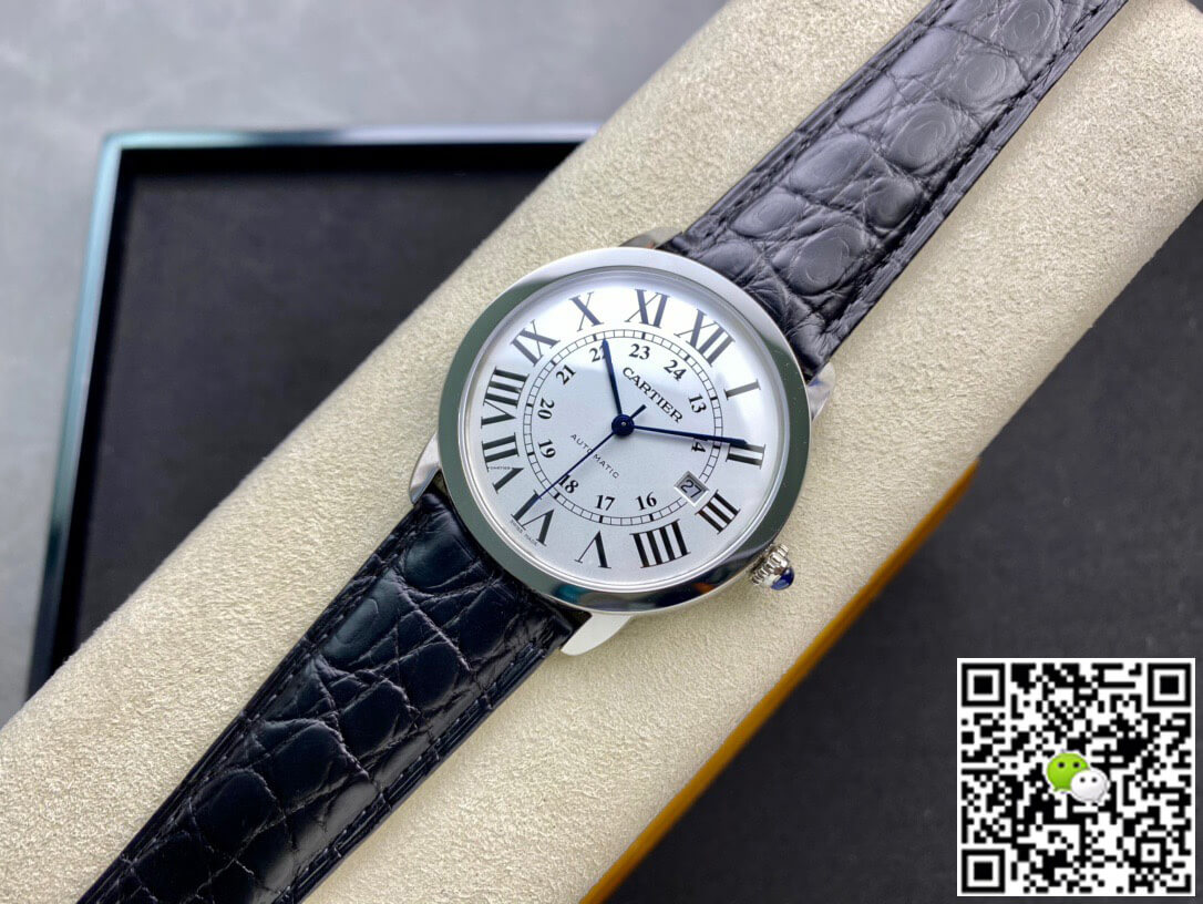 Replica RONDE DE Ca*t1er W6701010 1:1 Best Edition AF Factory White Dial