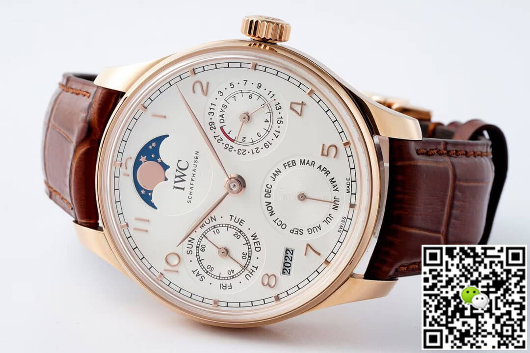 Replica IWC Portuguese Perpetual Calendar IW503302 1:1 Best Edition APS Factory Red Gold