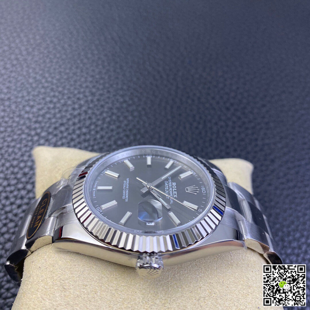 Replica R01ex Datejust M126334-0013 1:1 Best Edition Clean Factory Grey Dial