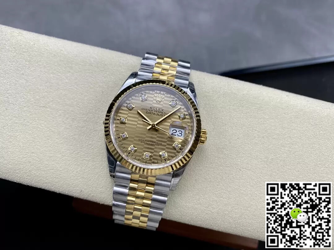 Replica R01ex Datejust M126233-0045 36MM 1:1 Best Edition VS Factory D1am0nd Dial