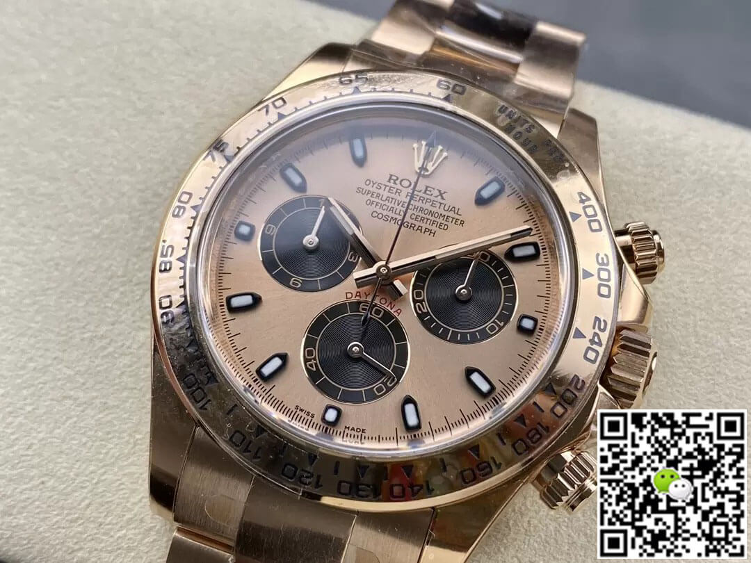Replica R01ex Cosmograph Daytona M116505-0009 1:1 Best Edition Clean Factory Rose Gold