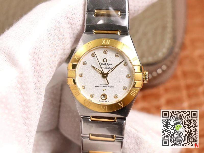 Replica 0me*ga Constellation 131.20.29.20.52.002 1:1 Best Edition 3S Factory V5 White Dial Swiss NH05