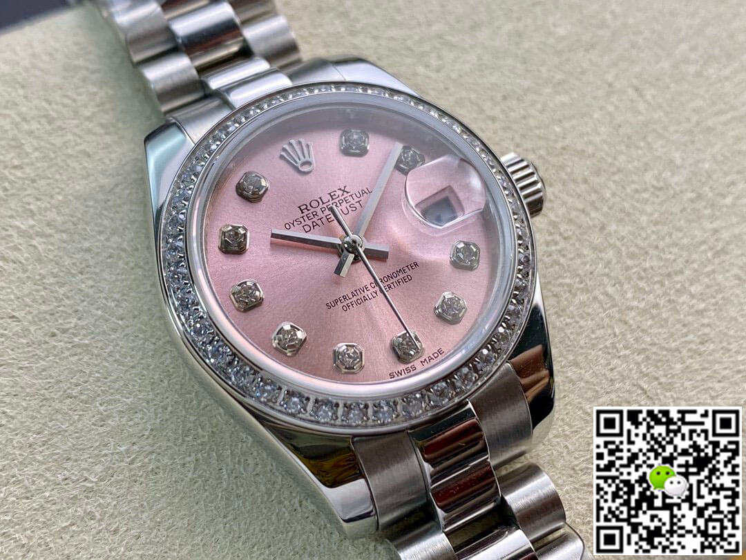 Replica R01ex Datejust M279139RBR-0005 28MM 1:1 Best Edition BP Factory Pink Dial