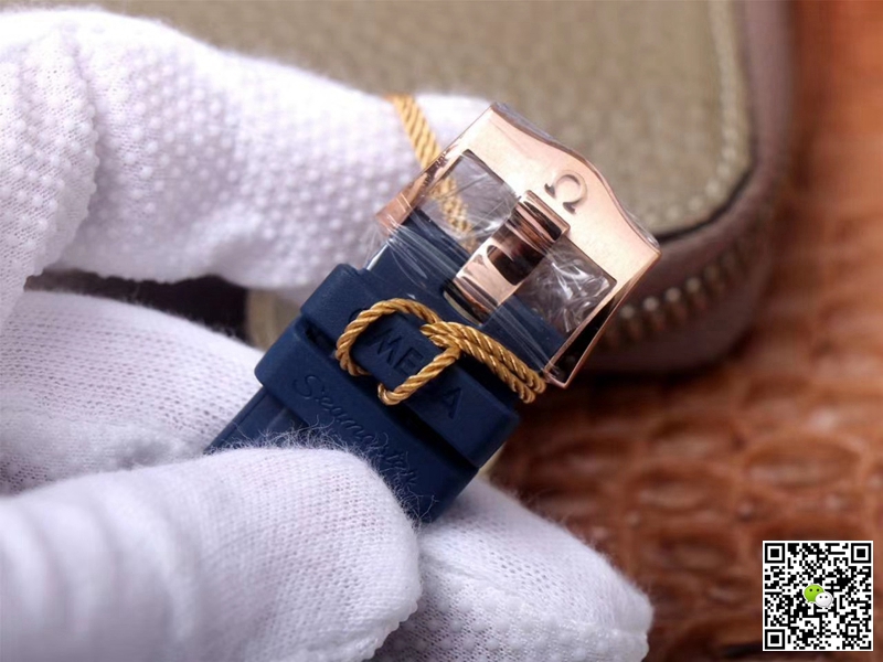 Replica 0me*ga Seamaster 210.62.42.20.03.001 1:1 Best Edition VS Factory Blue Dial Swiss ETA8801