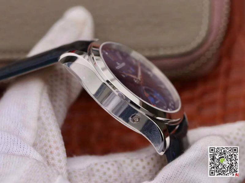 Replica Jaeger-LeCoultre Master Calendar OM Factory Men Watches 1:1 Best Edition Swiss ETA866 Blue Dial