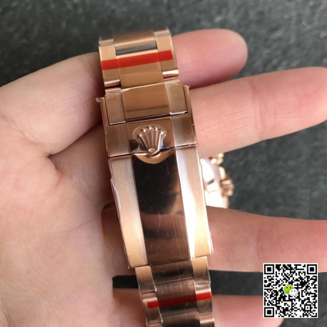Replica R01ex Daytona m116505-0009 1:1 Best Edition Noob Factory Champagne Dial