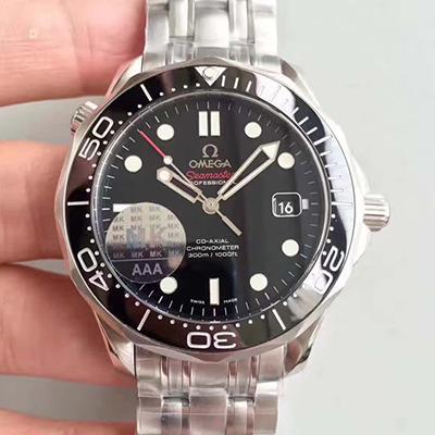 Replica 0me*ga Seamaster Diver 300M 212.30.41.20.01.003 MKS Factory 1:1 Best Edition Swiss ETA2824 black dial