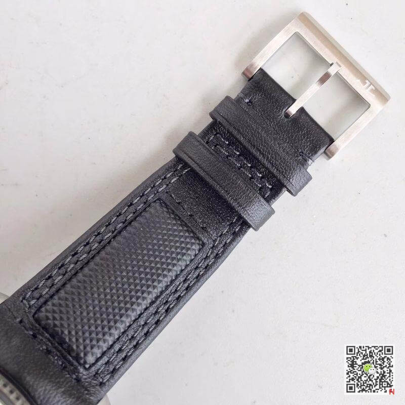 Replica Jaeger-LeCoultre Master Compressor 2018670 Noob Factory 1:1 Best Edition Swiss ETA2836-2 Black Leather Strap