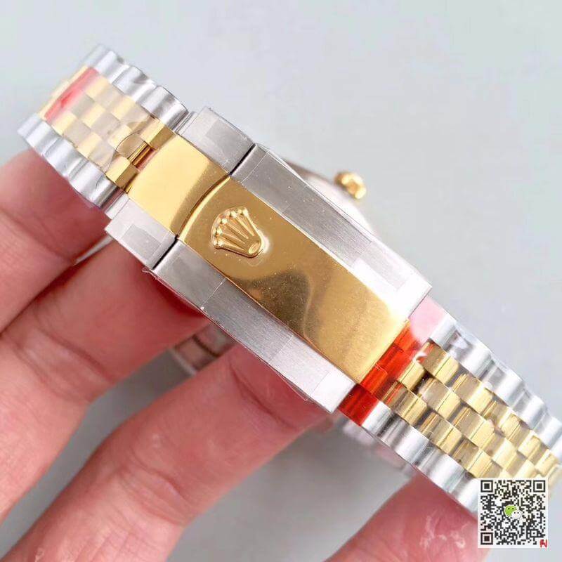 Replica R01ex Datejust 41 126333 Silver Dial 1:1 Best Edition Stainless Steel 410L and 18K Yellow Gold Bracelet