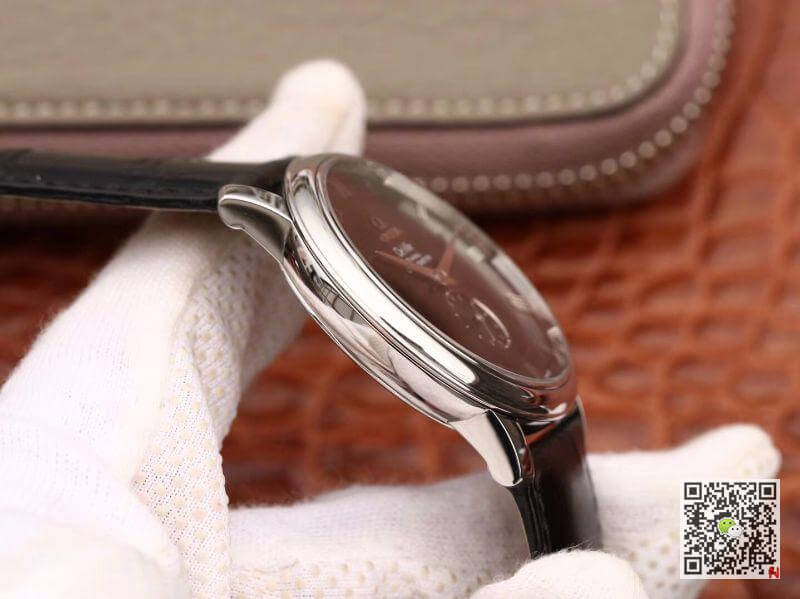 Replica 0me*ga De Ville Prestige 4813.40.01 Men Watches 1:1 Best Edition Swiss ETA 9015 Black dial