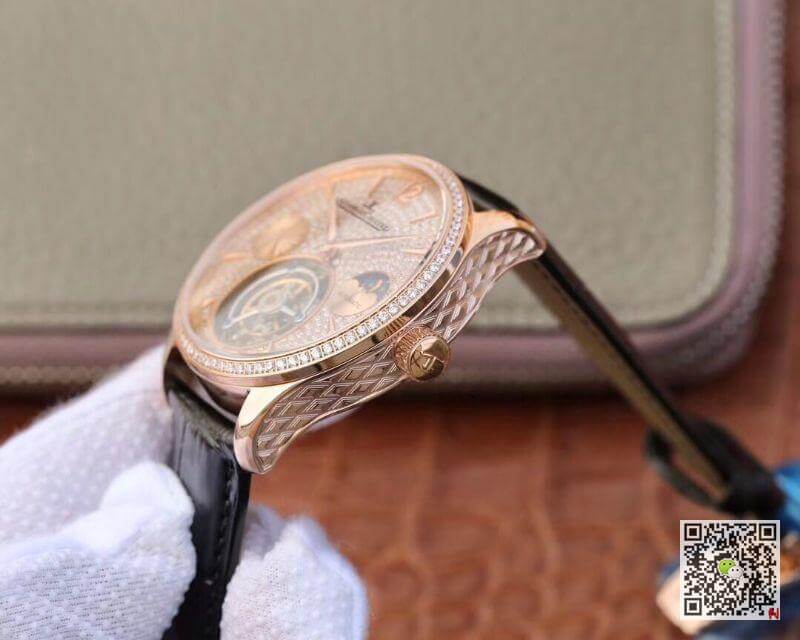 Replica Jaeger-LeCoultre Master Complication Functions Real Tourbillon 1:1 Best Edition Swiss Hand-winding 3310 Rosegold