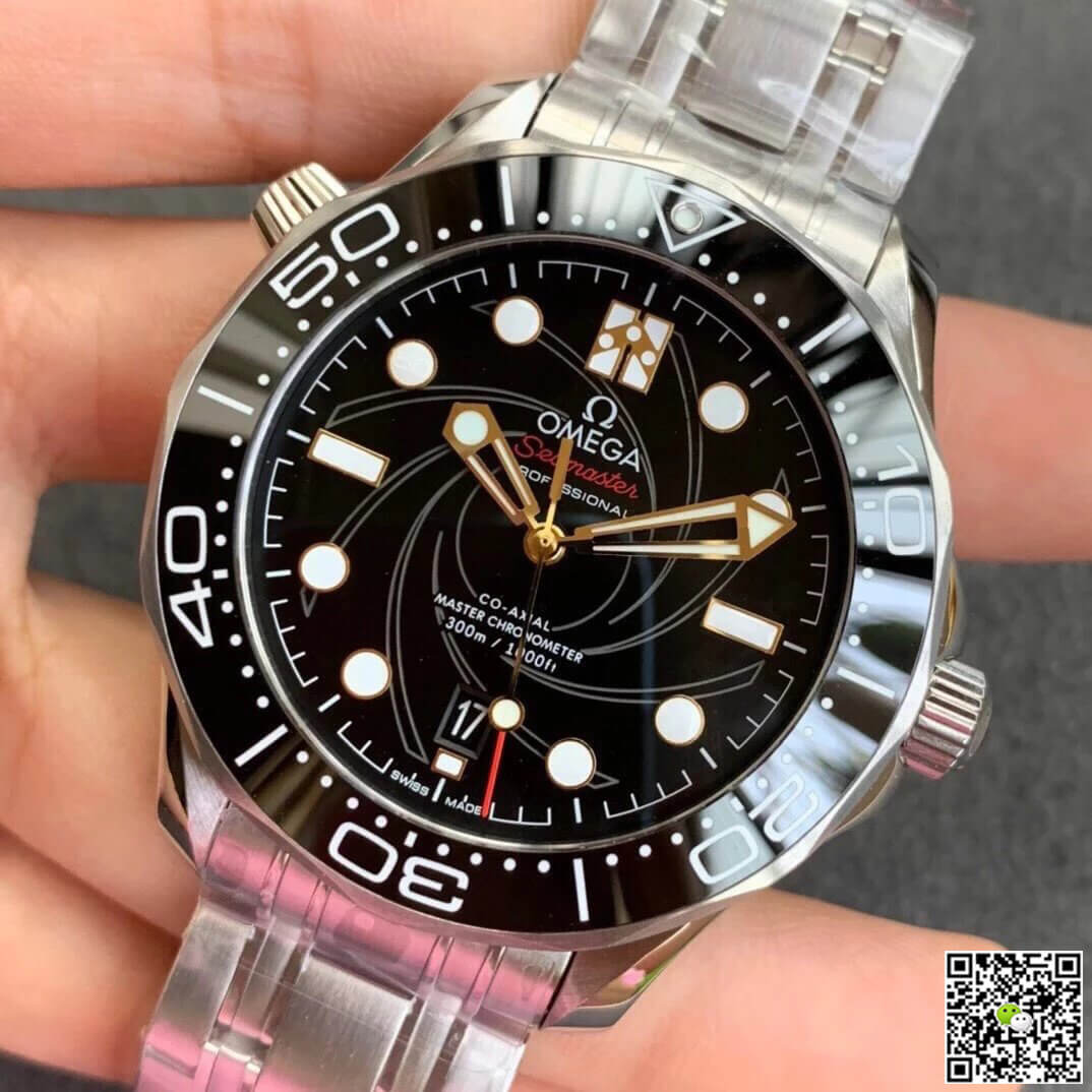 Replica 0me*ga Seamaster Diver 300M 210.22.42.20.01.004 1:1 Best Edition OR Factory Black Dial