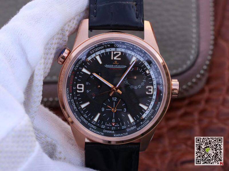 Replica Jaeger-LeCoultre Master Geographic 904847J TWA Factory 42mm 1:1 Best Edition Swiss ETA936