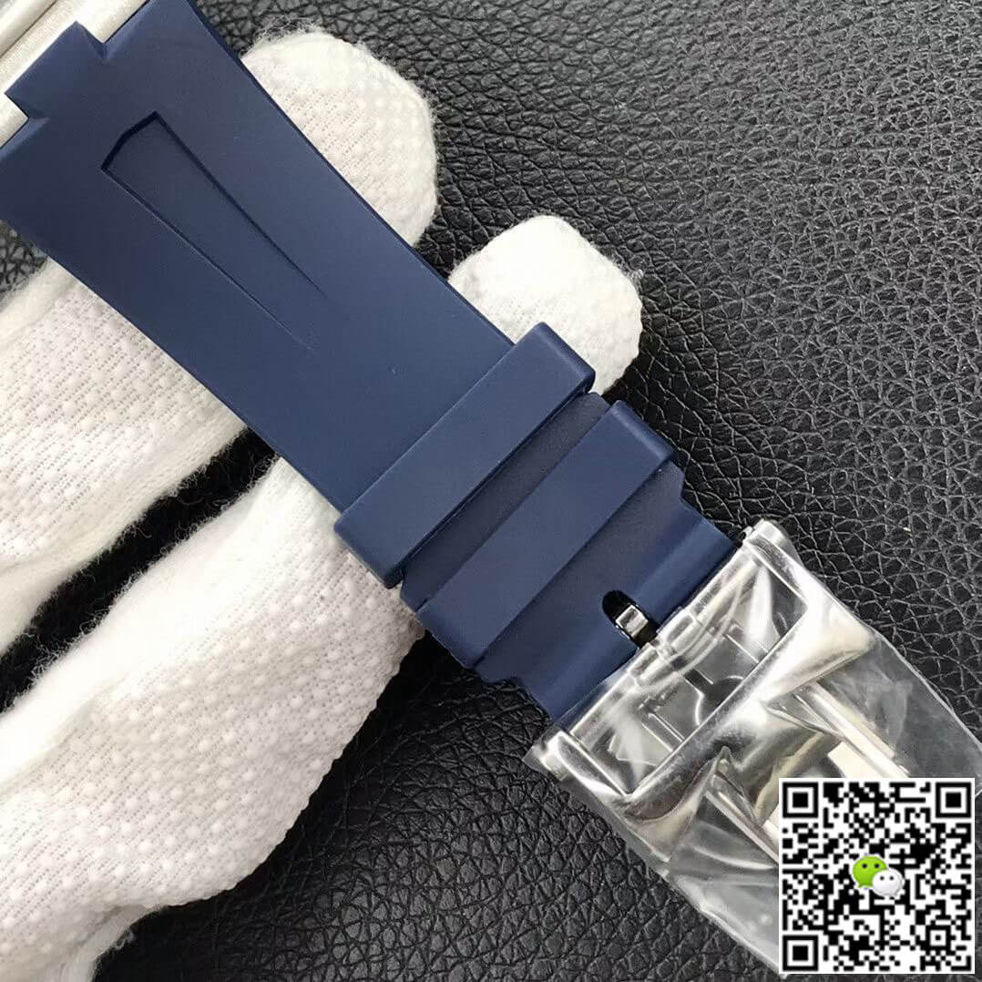 Replica Vacheron C0nstan1n Overseas 47040 1:1 Best Edition 8F Factory Blue Dial