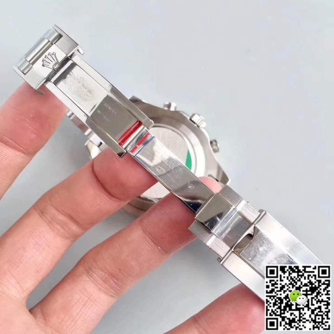 Replica R01ex Yacht-Master II 116680 JF Factory 1:1 Best Edition Swiss ETA7750 White Dial