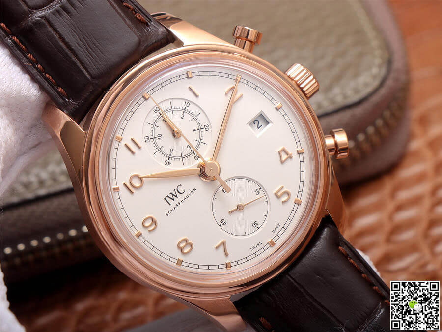 Replica IWC Portugieser IW390301 1:1 Best Edition ZF Factory White Dial