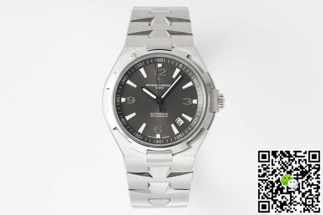 Replica Vacheron C0nstan1n Overseas 47040 1:1 Best Edition PPF Factory Stainless Steel Gray Dial