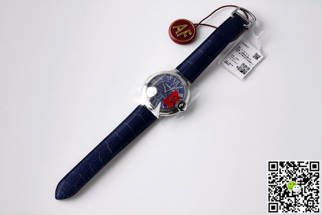 Replica Ballon Bleu De Ca*t1er 42MM WSBB0027 1:1 Best Edition AF Factory Blue Dial