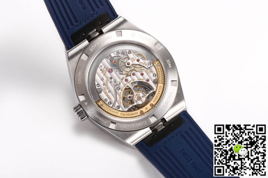 Replica Vacheron C0nstan1n Overseas Tourbillon 6000V/110A-B544 1:1 Best Edition BBR Factory Rubber Strap