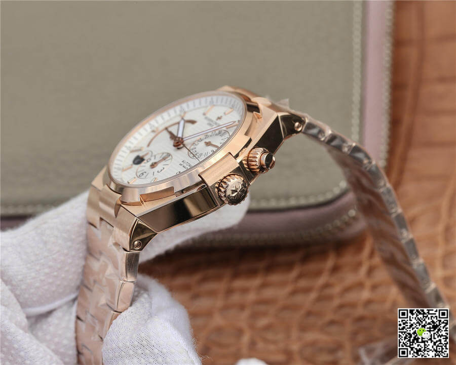 Replica Vacheron C0nstan1n Overseas 47450/B01R-9404 1:1 Best Edition TWA Factory White Dial