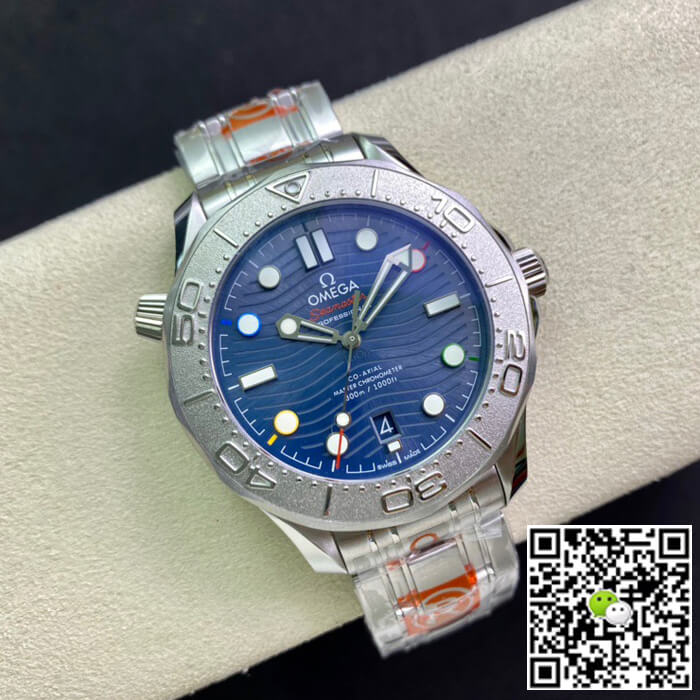 Replica 0me*ga Seamaster Diver 300M 522.30.42.20.03.001 1:1 Best Edition OR Factory Blue Dial