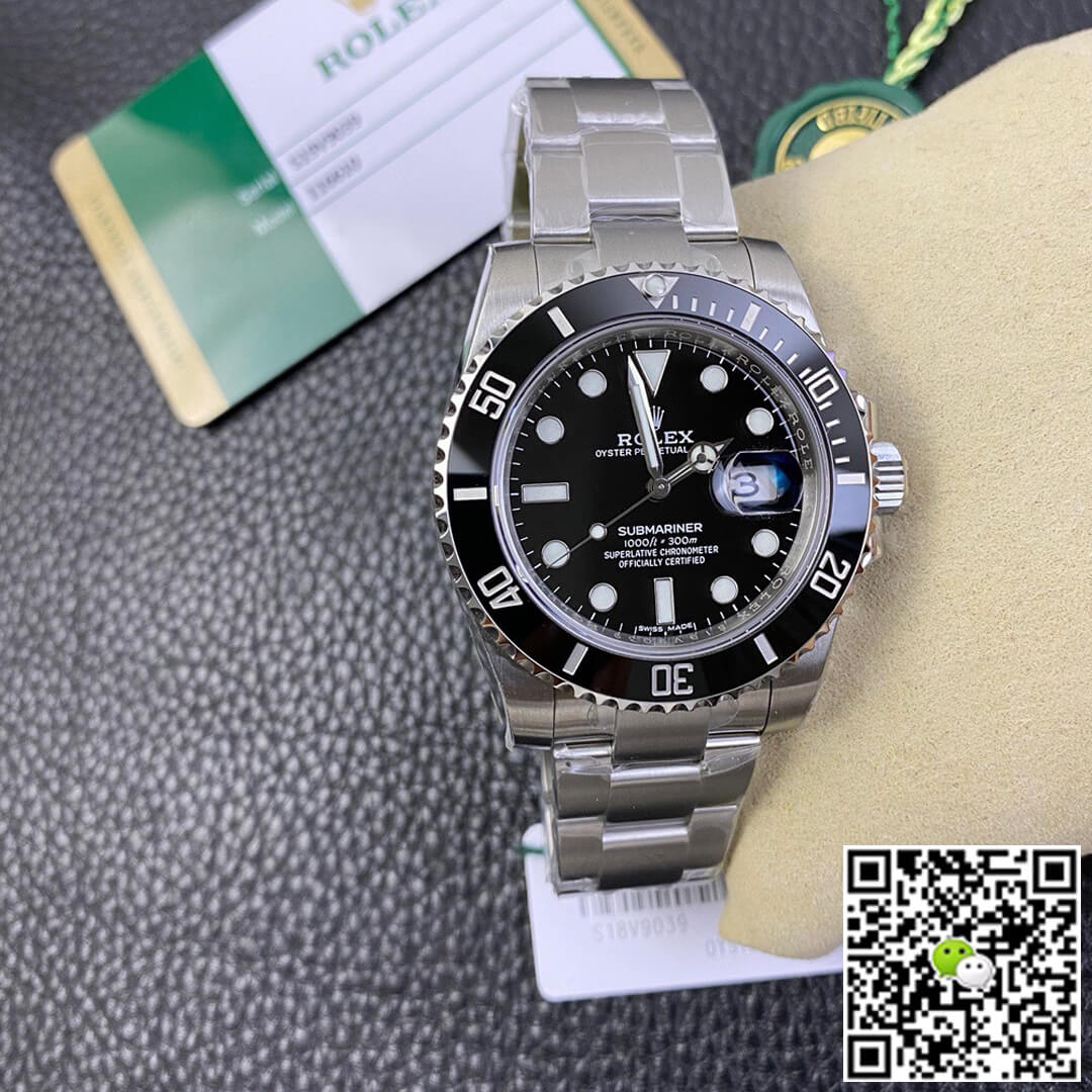 Replica R01ex Submariner 116610LN-0001 40MM 1:1 Best Edition VS Factory Black Dial