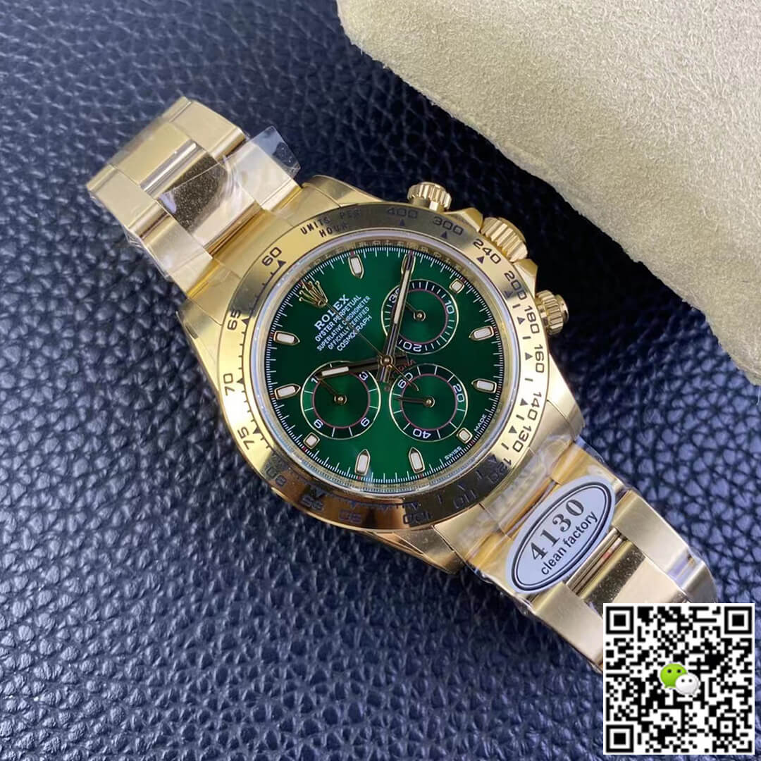 Replica R01ex Cosmograph Daytona M116508-0013 1:1 Best Edition Clean Factory Green Dial