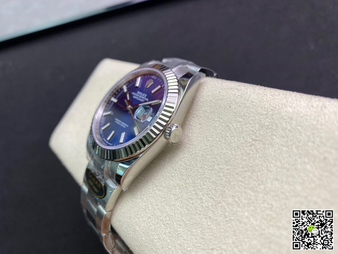 Replica R01ex Datejust M126334-0001 1:1 Best Edition Clean Factory Blue Dial