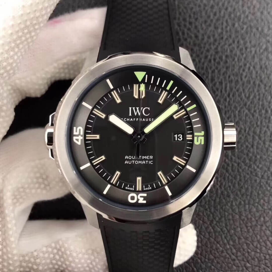 Replica IWC Aquatimer IW329001 1:1 Best Edition V6 Factory Black Dial