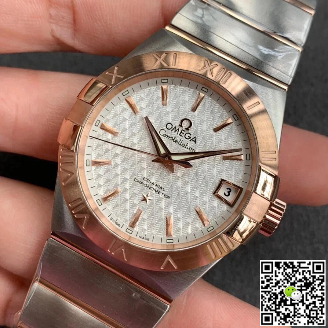 Replica 0me*ga Constellation 123.20.38.21.02.007 1:1 Best Edition VS Factory Silver Dial