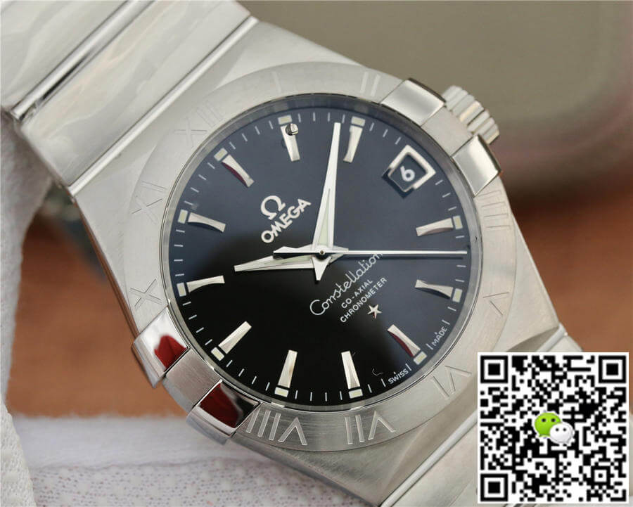Replica 0me*ga Constellation 123.10.38.21.01.001 1:1 Best Edition VS Factory Black Dial