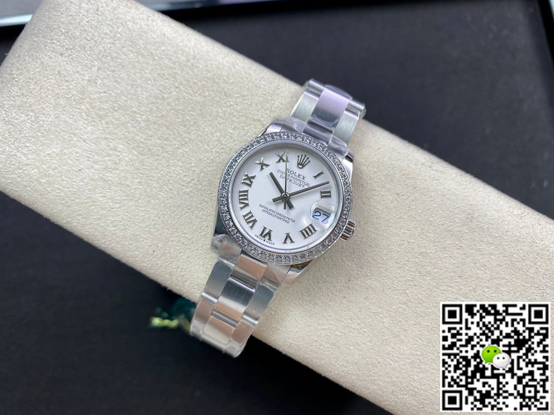 Replica R01ex Datejust M278384RBR-0013 31MM 1:1 Best Edition EW Factory White Dial
