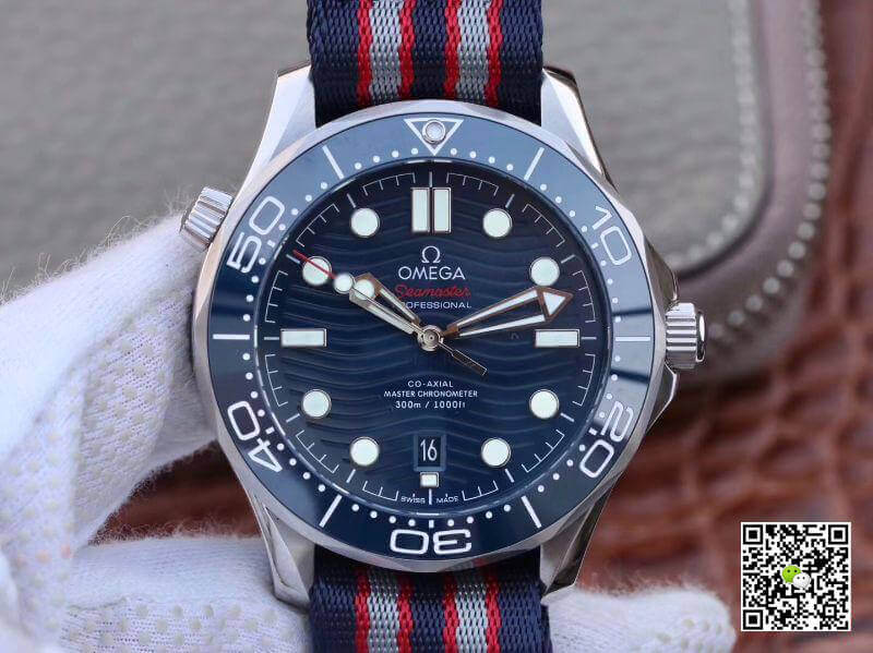 Replica 0me*ga Seamaster Diver 300m 210.30.42.20.03.001 VS Factory 1:1 Best Edition Swiss ETA2824