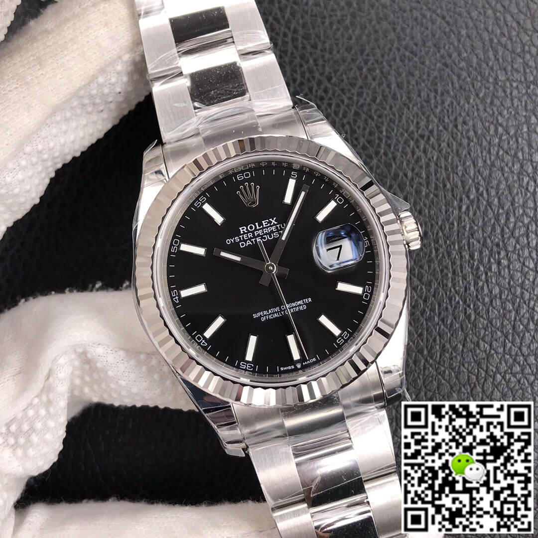 Replica R01ex Datejust M126334-0017 1:1 Best Edition VS Factory Black Dial