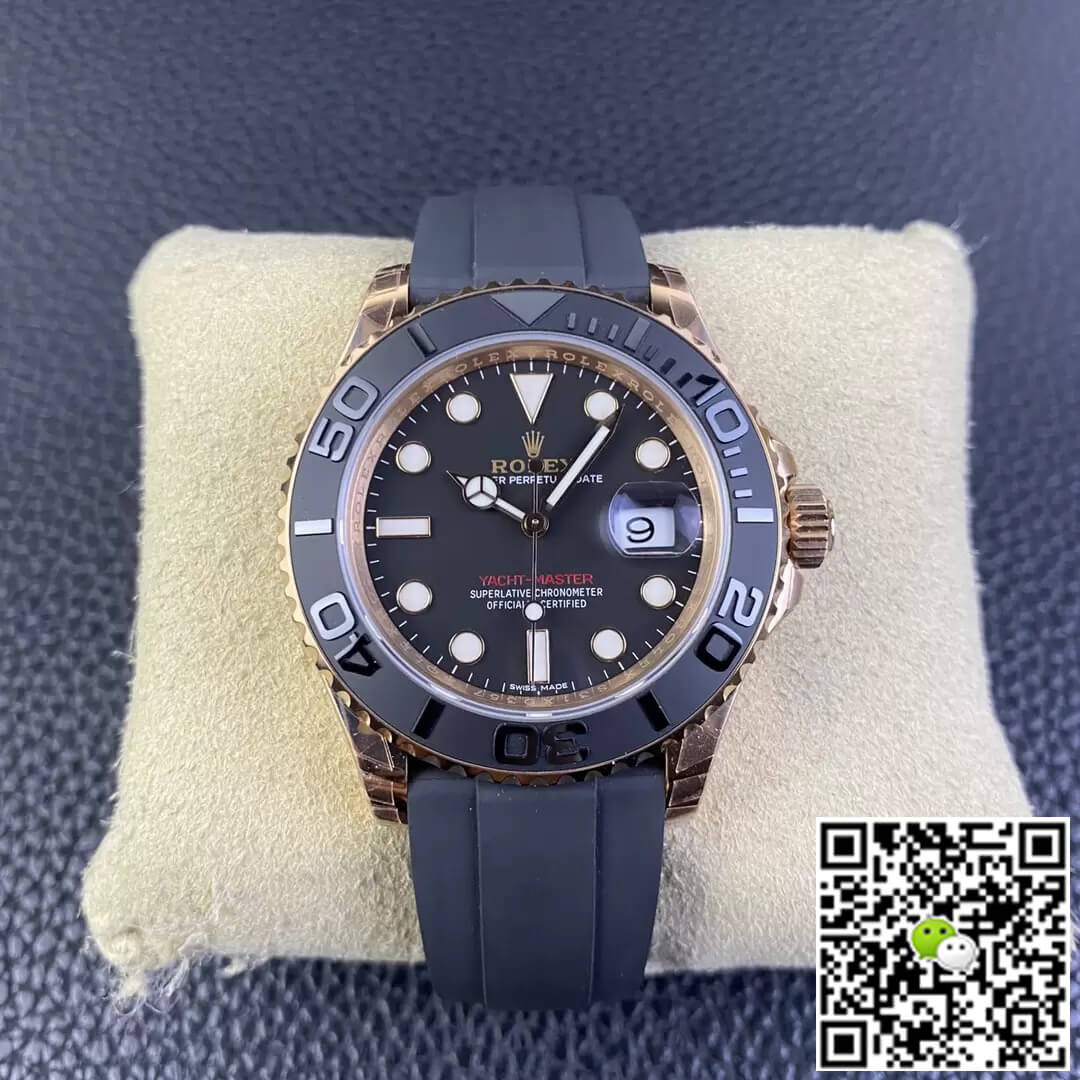 Replica R01ex Yacht Master M126655-0002 40MM 1:1 Best Edition VS Factory Rose Gold