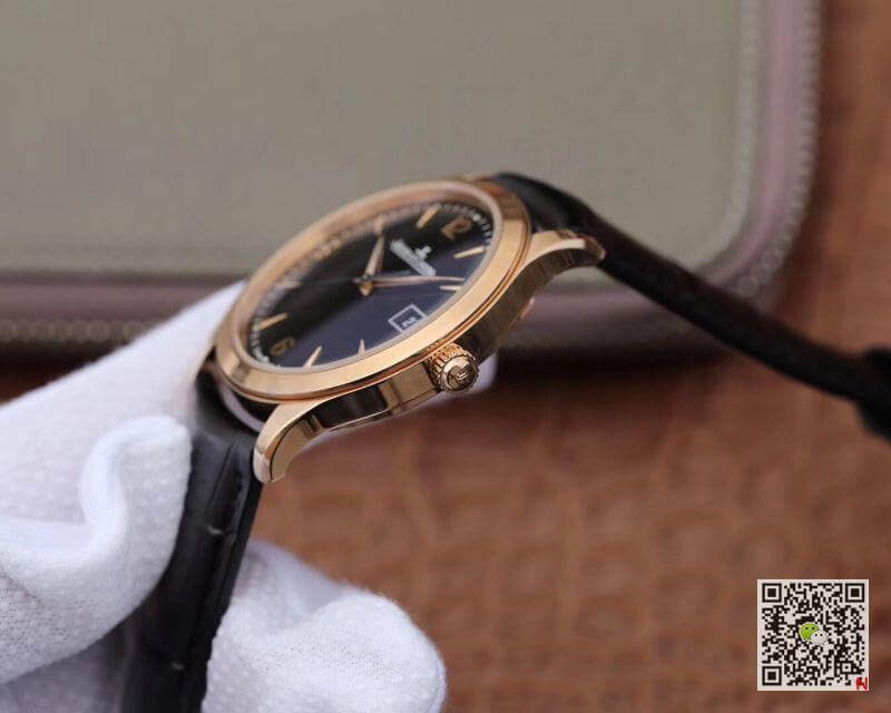 Replica Jaeger LeCoultre Master Control Date Q1542520 ZF Factory 1:1 Best Edition Swiss ETA9015 Black Dial