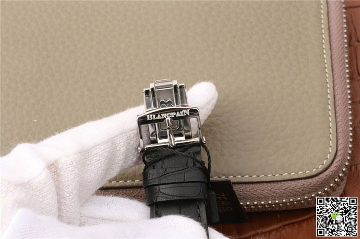 Replica Blancpain Villeret 6651-1127-55B 1:1 Best Edition ZF Factory White Dial