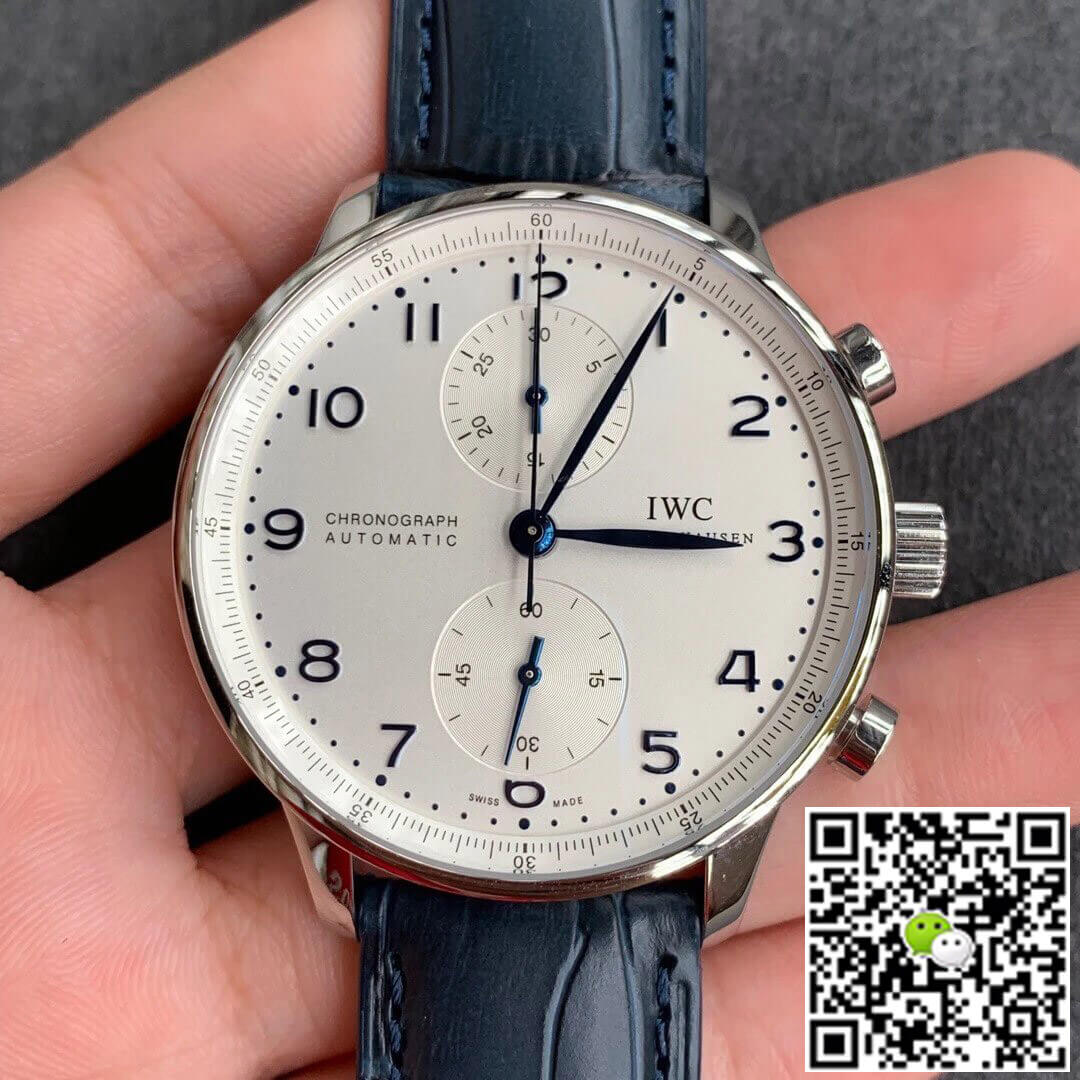 Replica IWC Portugieser IW371446 1:1 Best Edition ZF Factory V2 White Dial
