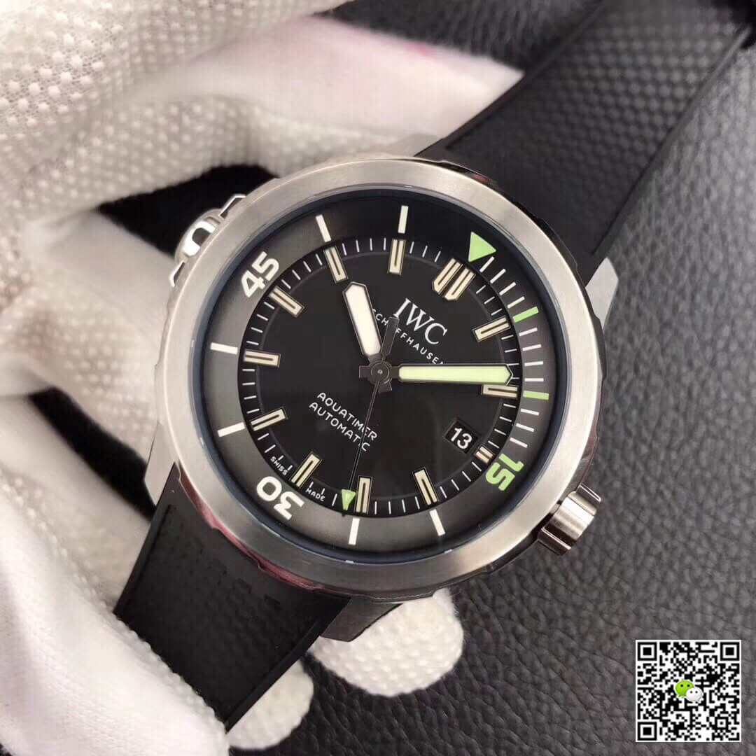 Replica IWC Aquatimer IW329001 1:1 Best Edition V6 Factory Black Dial