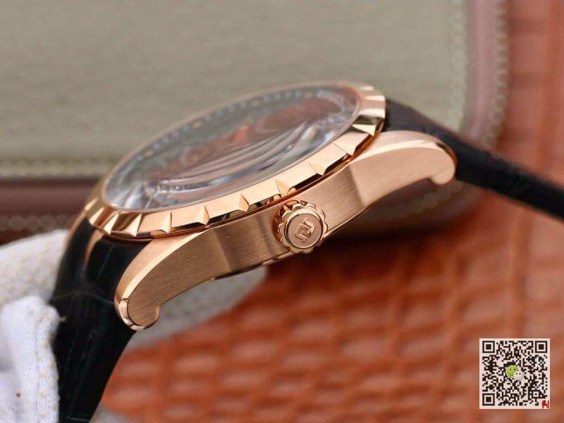 Replica Roger Dubuis Excalibur RDDBEX0392 1:1 Best Edition Swiss Tourbillon Black Leather Strap