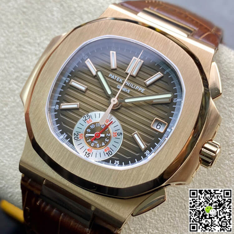 Replica Pat*k Phi1i*pe Nautilus 5980R-001 1:1 Best Edition 3K Factory V2 Brown Dial